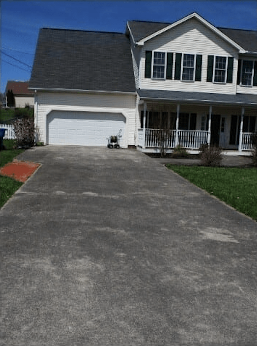 driveway pressure cleaning